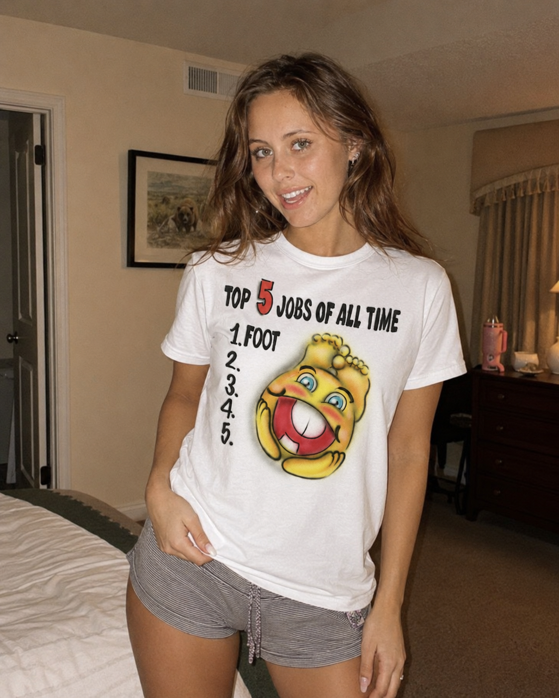 Airbrushed Top 5 Jobs of All Time Shirt